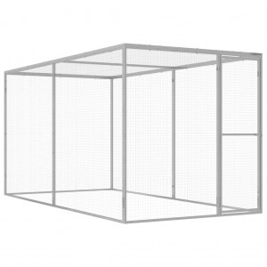 Caixa para gatos de aço galvanizado 3x1.5x1.5 m D