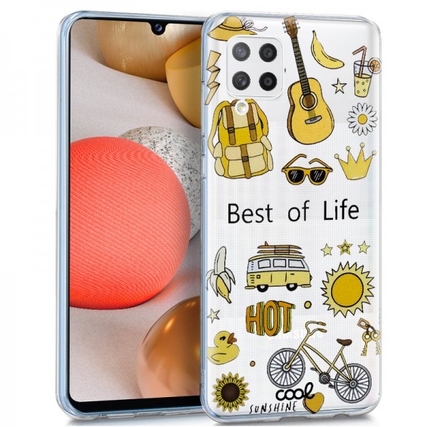 Carcasa COOL para Samsung A426 Galaxy A42 5G Clear Life D