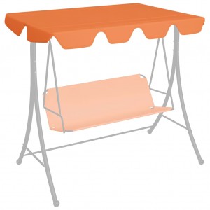 Substituição do Canopy Orange Garden Swing 188/168x110/145 cm D