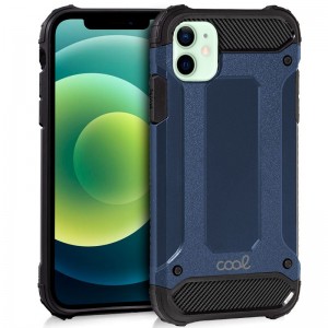 Carcaça COOL para iPhone 12 / 12 Pro caso rígido azul D