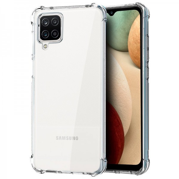 Carcaça Samsung A125 Galaxy A12 AntiShock Transparente D