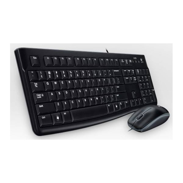 TECLADO+RATON LOGITECH MK120 NEGRO D