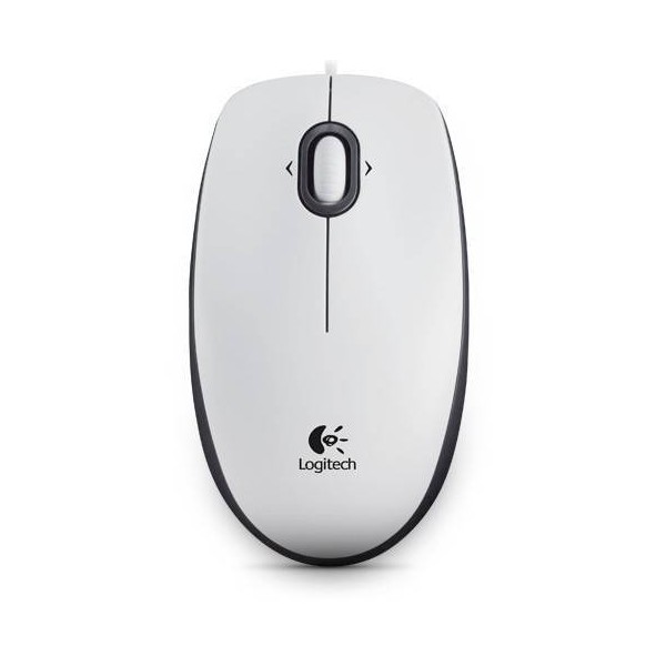 MOUSE ÓPTICO LOGITECH B100 BRANCO D