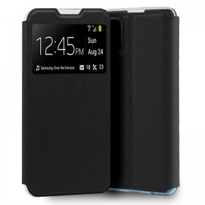 Fundação COOL Capa de Flip para LG K42 Liso preto D