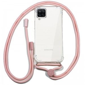 Carcaça COOL para Samsung A125 Galaxy A12 / M12 Cord Pink D