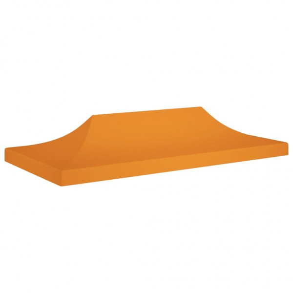 Tecto de carpa para celebrações laranja 6x3 m 270 g/m2 D
