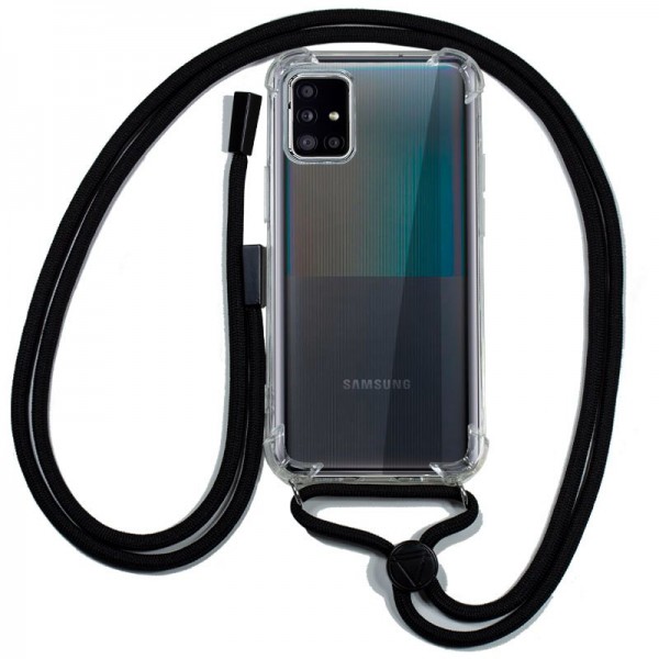 Carcaça COOL para Samsung A516 Galaxy A51 5G Cord Preto D