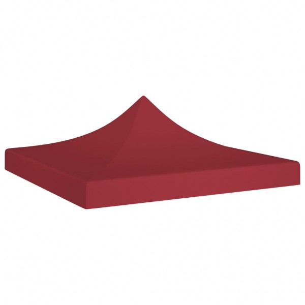 Tecto de carpa para festas bordeaux 2x2 m 270 g/m2 D