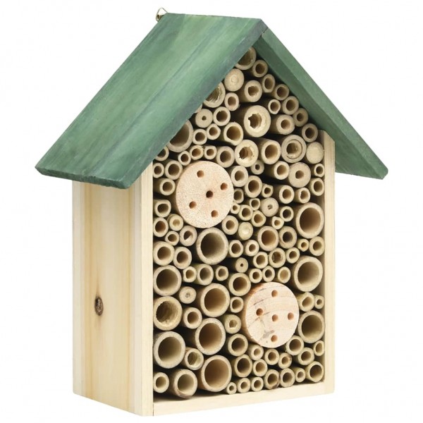 Casas de insectos 2 x 23 x 14 x 29 cm madeira maciça de abeto D