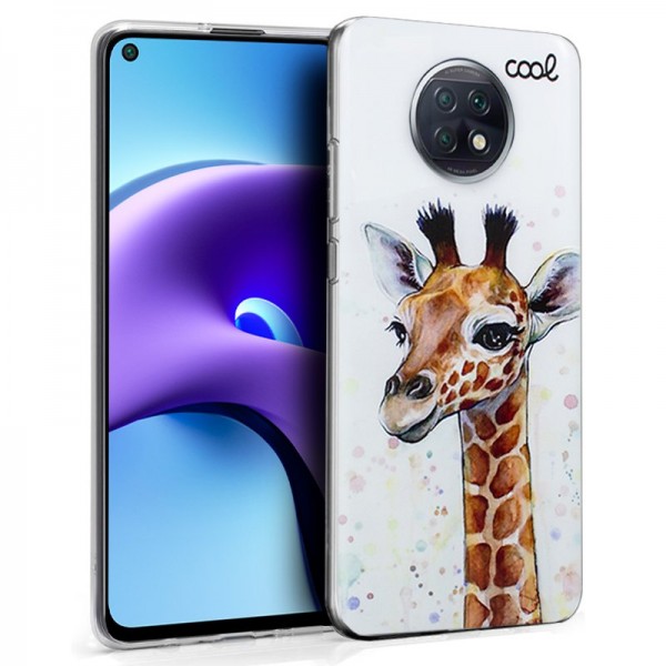 Carcaça COOL para Xiaomi Redmi Note 9T Desenhos Girafa D