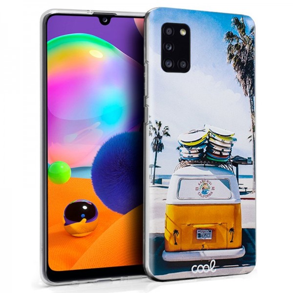 Carcaça COOL para Samsung A315 Galaxy A31 Desenhos de Furgo D