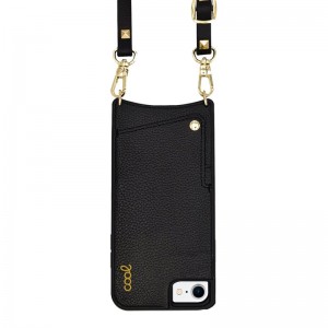 Carcaça COOL para iPhone 7 / 8 / SE (2020) / SE (2022) Preto Pop-Rock Strap D