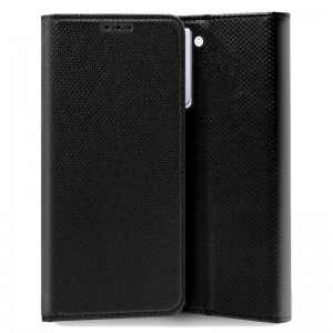 Funda COOL Flip Cover para Samsung G990 Galaxy S21 Liso Negro D