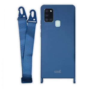 Carcaça COOL para Samsung A217 Galaxy A21s Fita azul D