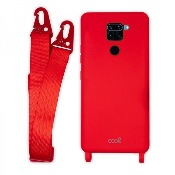 Carcaça COOL para Xiaomi Redmi Note 9 Faixa Vermelha D