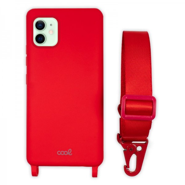 Carcasa COOL para iPhone 12 / 12 Pro Cinta Rojo D