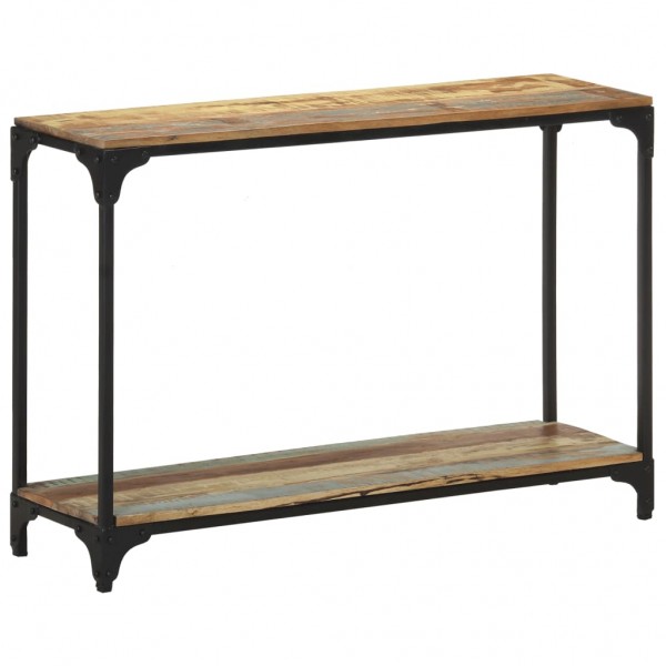 Mesa consola de madera maciza reciclada 110x30x75 cm D