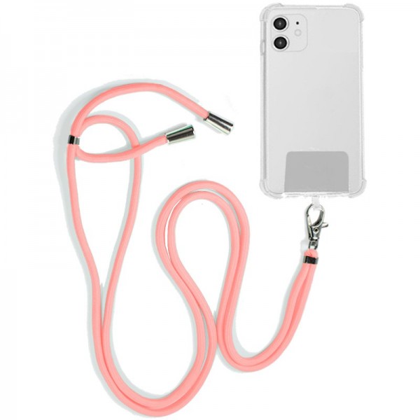 Cordão de pingente COOL Universal com Smartphone rosa Cartão D