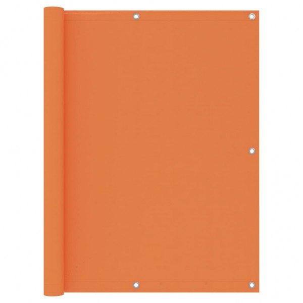 Toldo para balcão de tecido Oxford laranja 120x600 cm D