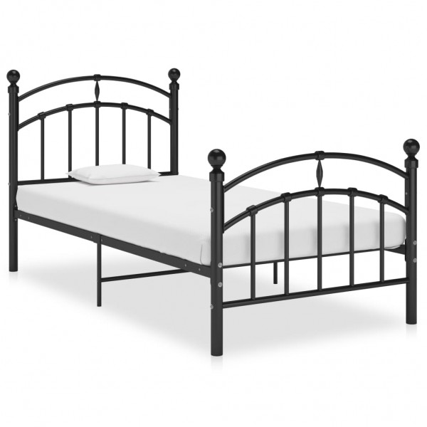 Estructura de cama de metal 90x200 cm D
