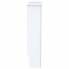 Cobertura de radiador MDF 205 cm branco 4