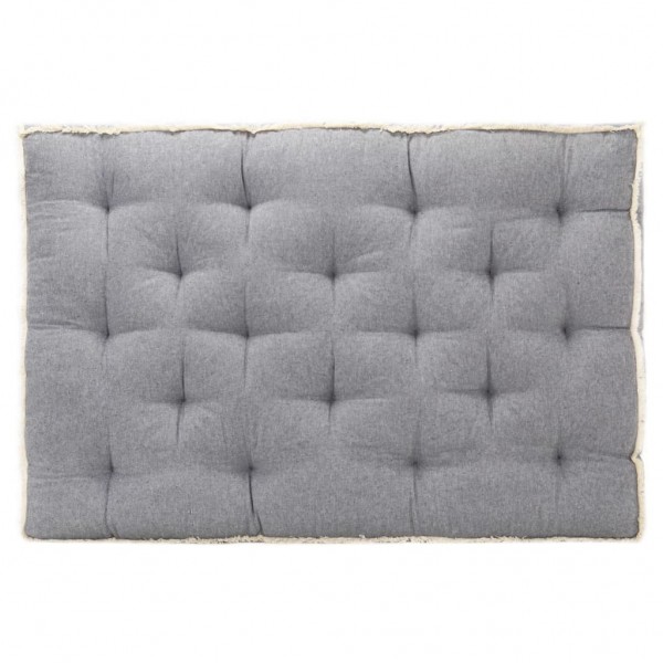 Cojín para sofá de palets gris antracita 120x80x10 cm D