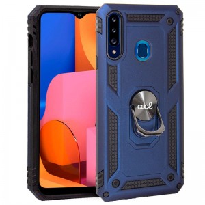 Carcasa COOL para Samsung A207 Galaxy A20s Hard Anilla Azul D