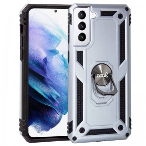 Carcaça COOL para Samsung G996 Galaxy S21 Plus anel duro prata D