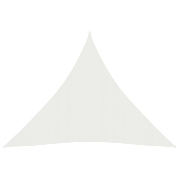 Águia de vela de HDPE branca 160 g/m2 4,5x4,5x4,5 m D