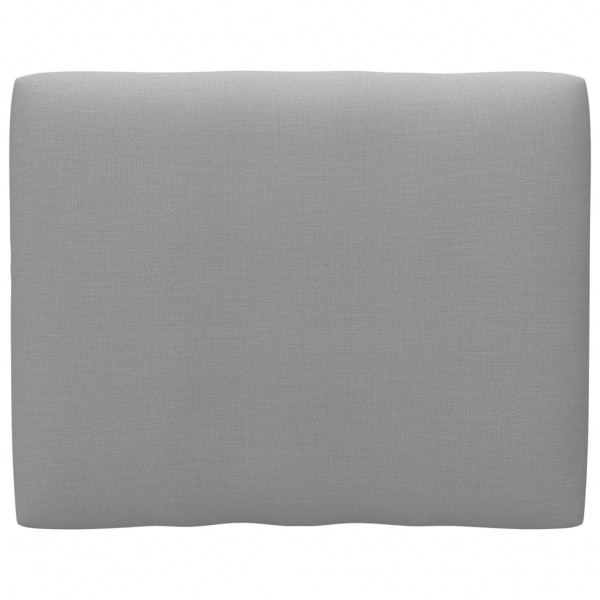 Cusco para sofá de paletes de tecido cinza 50x40x12 cm D