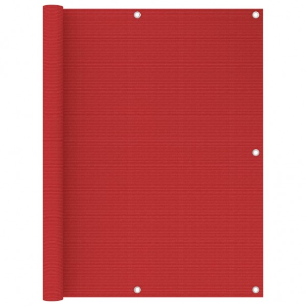 Toldo para balcão HDPE vermelho 120x300 cm D