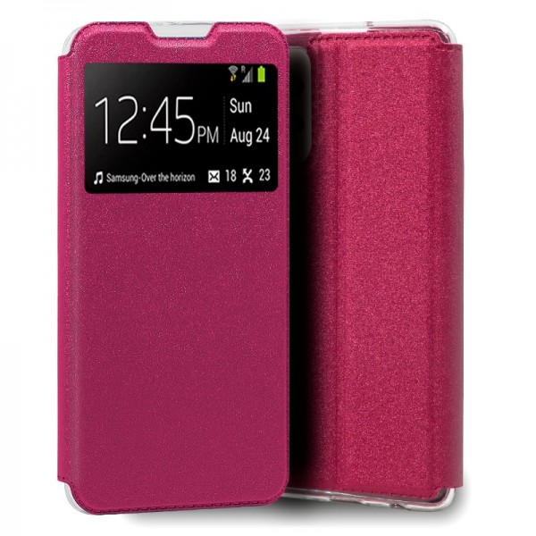 Fundação COOL Capa de Flip para Samsung A525 Galaxy A52 / A52 5G / A52s 5G rosa D