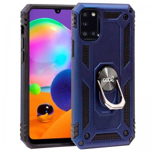 Carcaça COOL para Samsung A315 Galaxy A31 anel rígido azul D