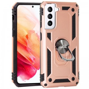 Carcasa COOL para Samsung G990 Galaxy S21 Hard Anilla Rose Gold D