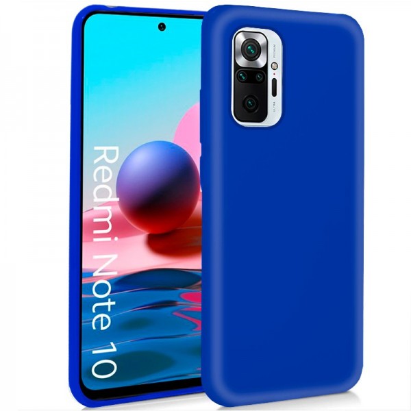 Fundação COOL Silicone para Xiaomi Redmi Note 10 / Note 10s (Azul) D