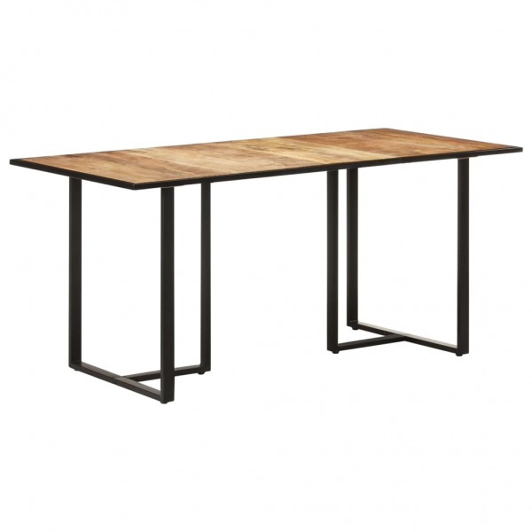 Mesa de jantar madeira de mangue áspero 160 cm D