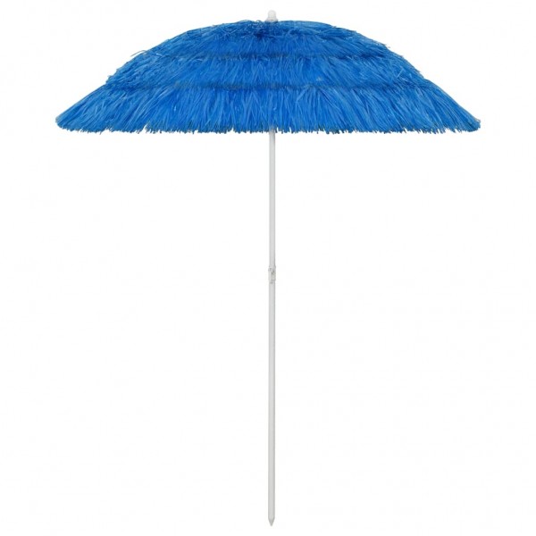 Um guarda-chuva de praia Hawaii azul 180 cm D