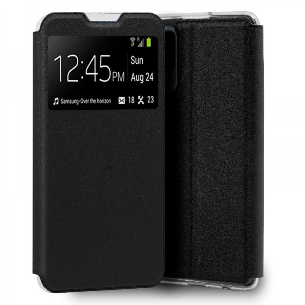 Funda COOL Flip Cover para Realme 8 / 8 Pro Liso Negro D