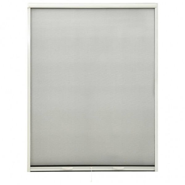 Mosquitera enrollable para ventanas blanco 130x170 cm D
