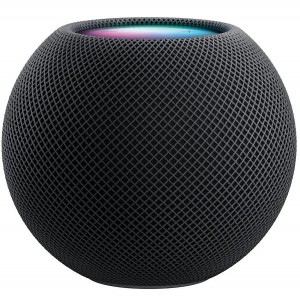 Apple HomePod mini alto-falante inteligente cinza espaço D