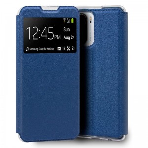 Fundação COOL Capa de Flip para Xiaomi Meu 11i / Pocophone F3 luz azul D