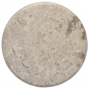 Tablero para mesa mármol gris Ø50x2.5 cm D