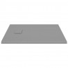 Plato de ducha SMC gris 90x80 cm 4