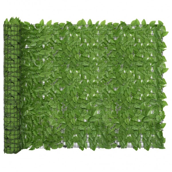 Toldo para balcón con hojas verde 400x150 cm D