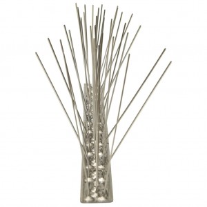 Set de 40 hileras pinchos contra pájaros y palomas 5 filas 20 m H