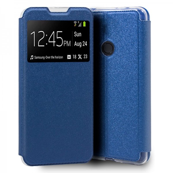 Funda COOL Flip Cover para Xiaomi Redmi Note 8 / Note 8 (2021) Liso Azul D