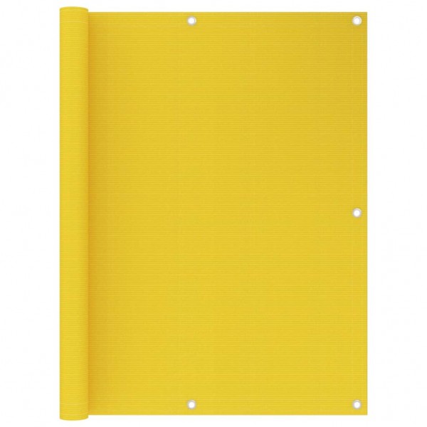Toldo para balcón HDPE amarillo 120x300 cm D