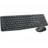 TECLADO+RATON LOGITECH MK235 WIRELESS NEGRO 4