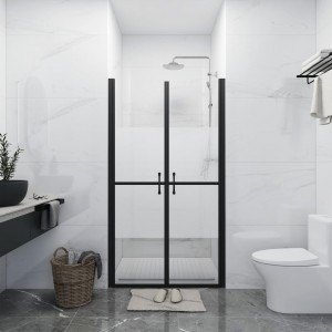 Puerta de ducha ESG medio esmerilado (73-76)x190 cm D