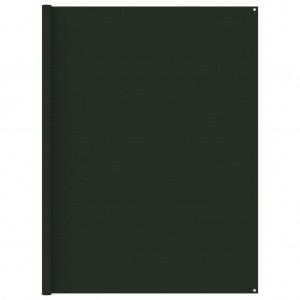 Alfombra de tienda de campaña verde oscuro 250x350 cm D